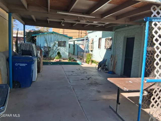 a view of a small space