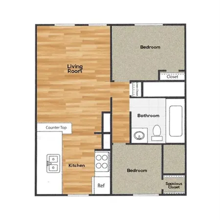 $1,110 | 4422 Weaver Road, Unit 707, Houston, TX 77016