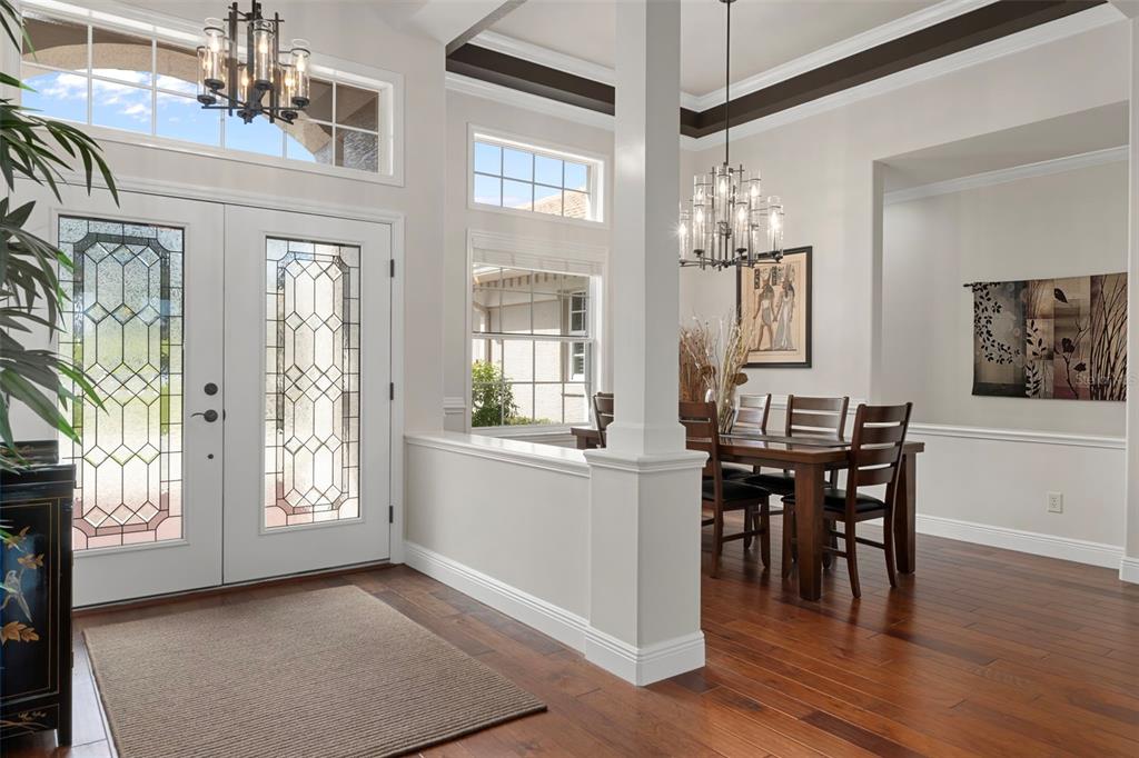 1601 North Tee Time Terrace Hernando, FL 34442 - Photo 19 of 68 a view of a dining room with furniture window and wooden floor