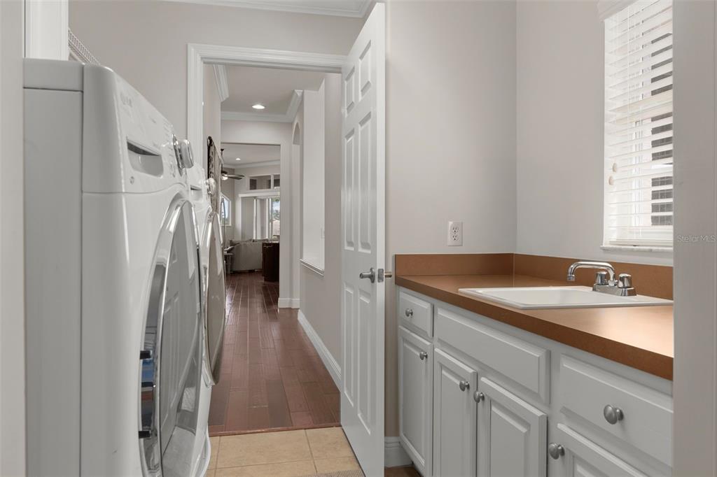 1601 North Tee Time Terrace Hernando, FL 34442 - Photo 53 of 68 a bathroom with a sink a vanity and a mirror