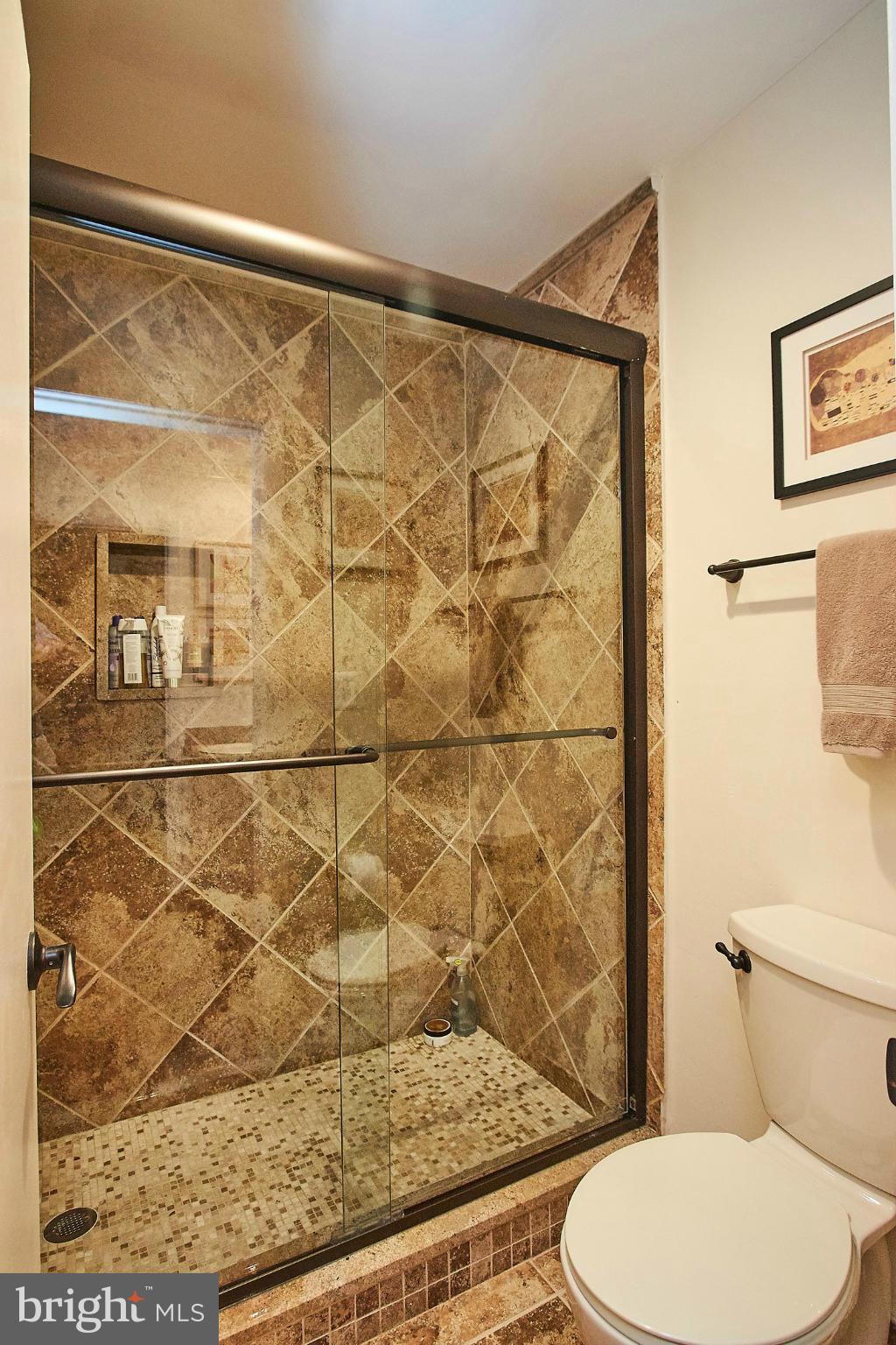 2079 Wethersfield Court Reston, VA 20191 - Photo 19 of 30 Tiled shower in master bathroom.