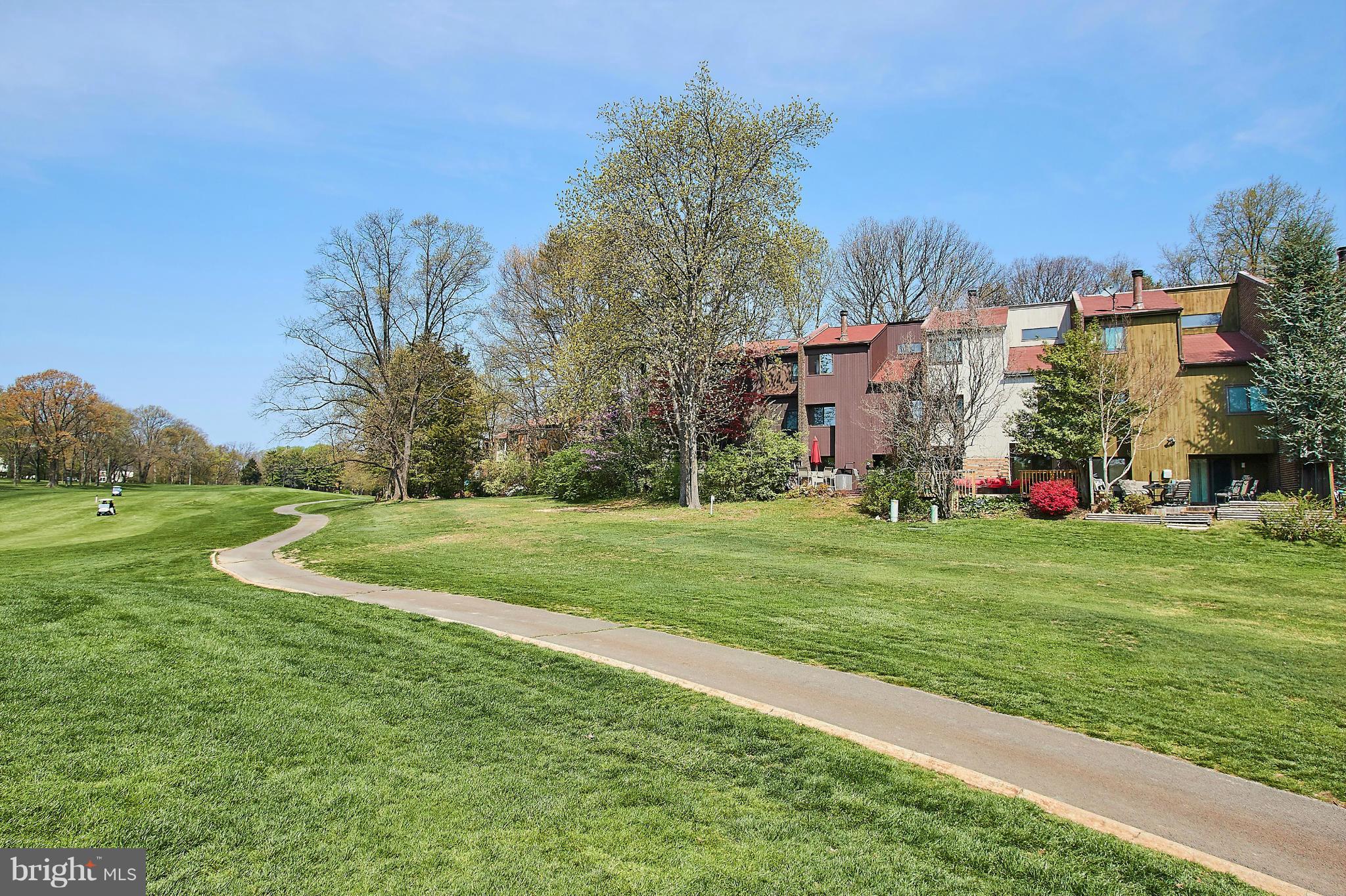 2079 Wethersfield Court Reston, VA 20191 - Photo 26 of 30 View from green to back of townhome.