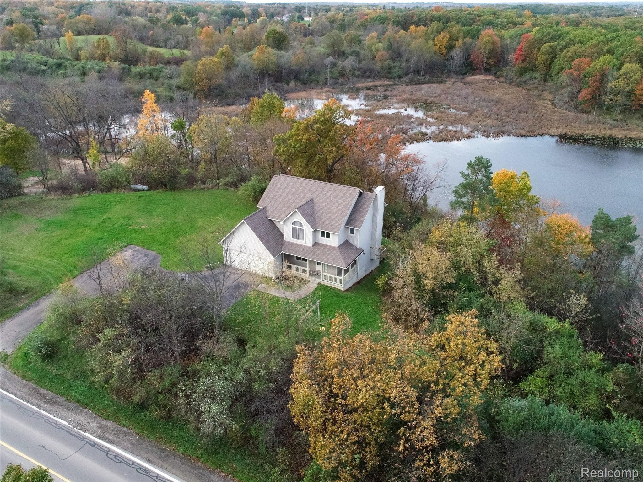 603 East Davisburg Road Holly, MI 48442 - Photo 5 of 29 Spring Fed Pond!