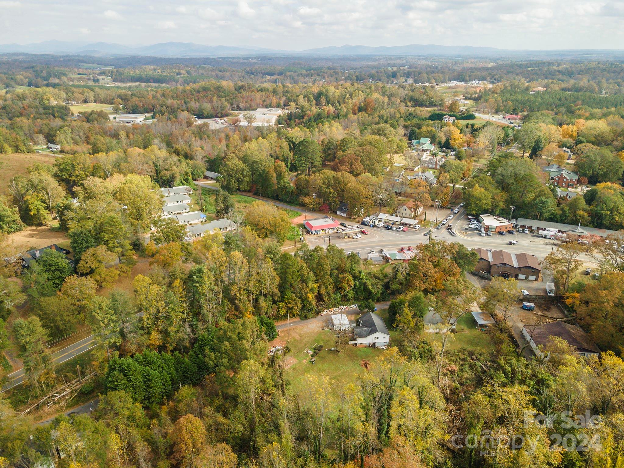 0 Hickory Street Rutherfordton, NC 28139 - Photo 3 of 8 an aerial view of residential houses with outdoor space