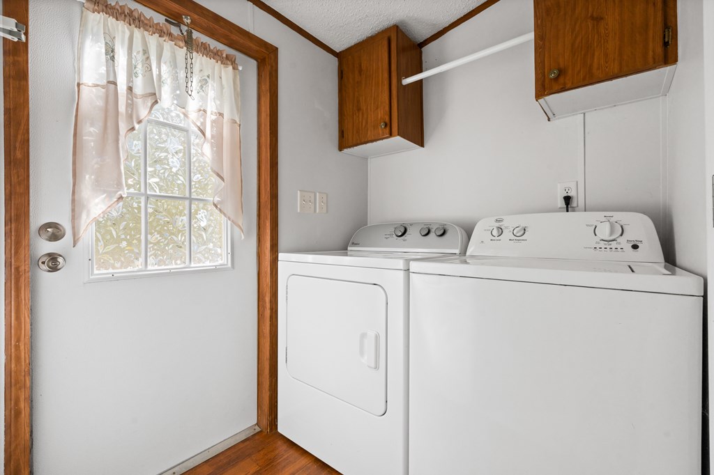 39 Red Bush School Road Blue Ridge, GA 30513 - Photo 27 of 36 a utility room with dryer and washer