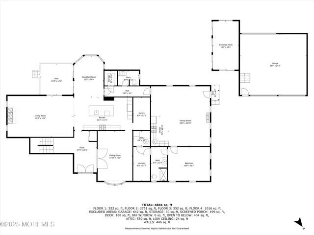 $1,199,999 | 718 Radcliffe Road, Lanoka Harbor, NJ 08734