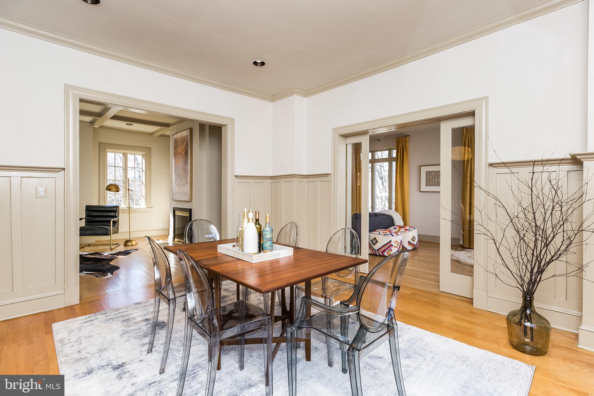 5715 Chilham Road Baltimore, MD 21209 - Photo 11 of 69 Dining Room with gorgeous wainscotting