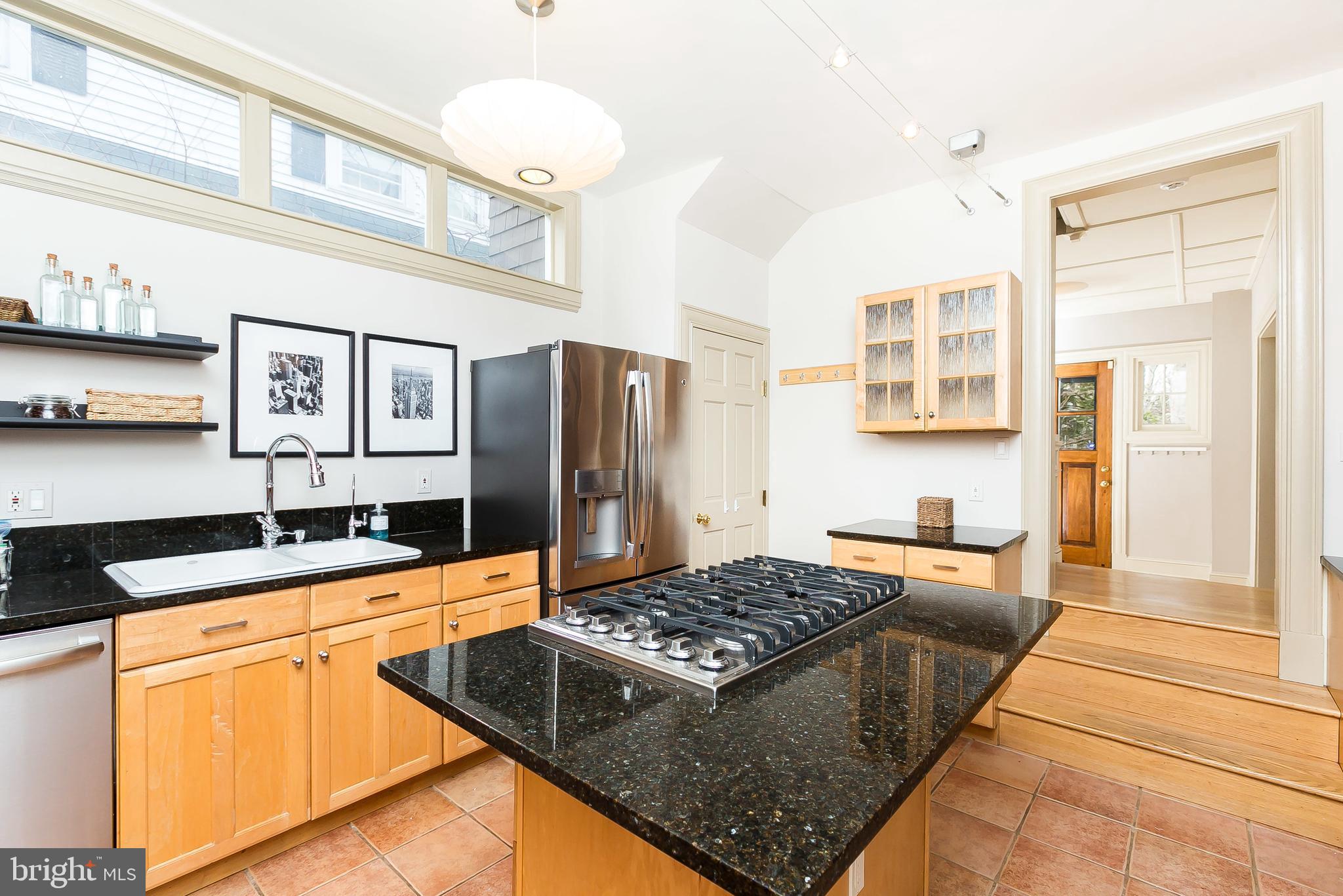 5715 Chilham Road Baltimore, MD 21209 - Photo 21 of 69 Kitchen - View toward staircase and entry