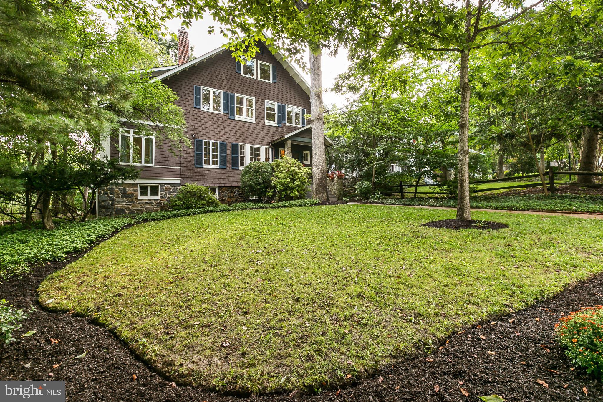 5715 Chilham Road Baltimore, MD 21209 - Photo 69 of 69 Exterior front - beautifully landscaped