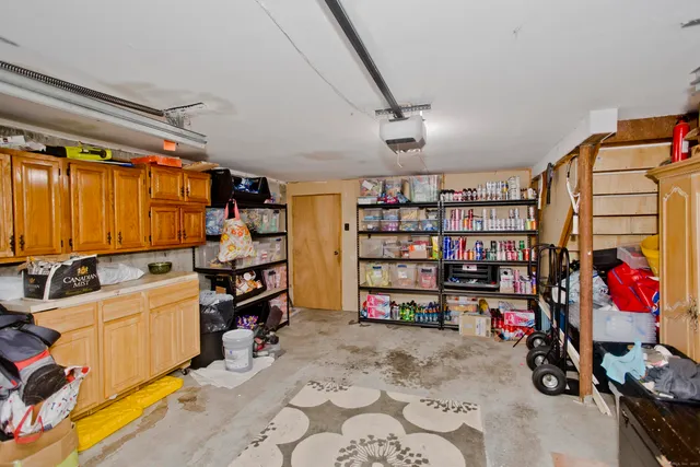 a view of a storage & utility room