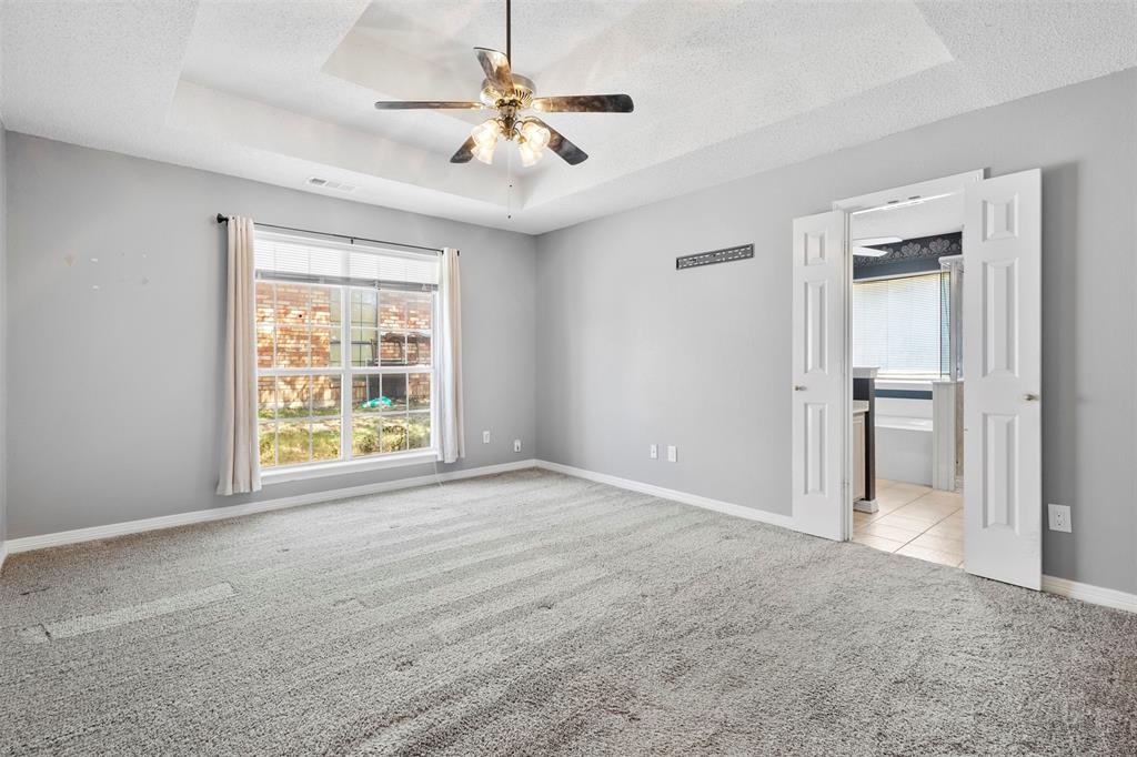 201 Brian Way Red Oak, TX 75154 - Photo 14 of 33 Beautiful recessed ceiling and large primary suite