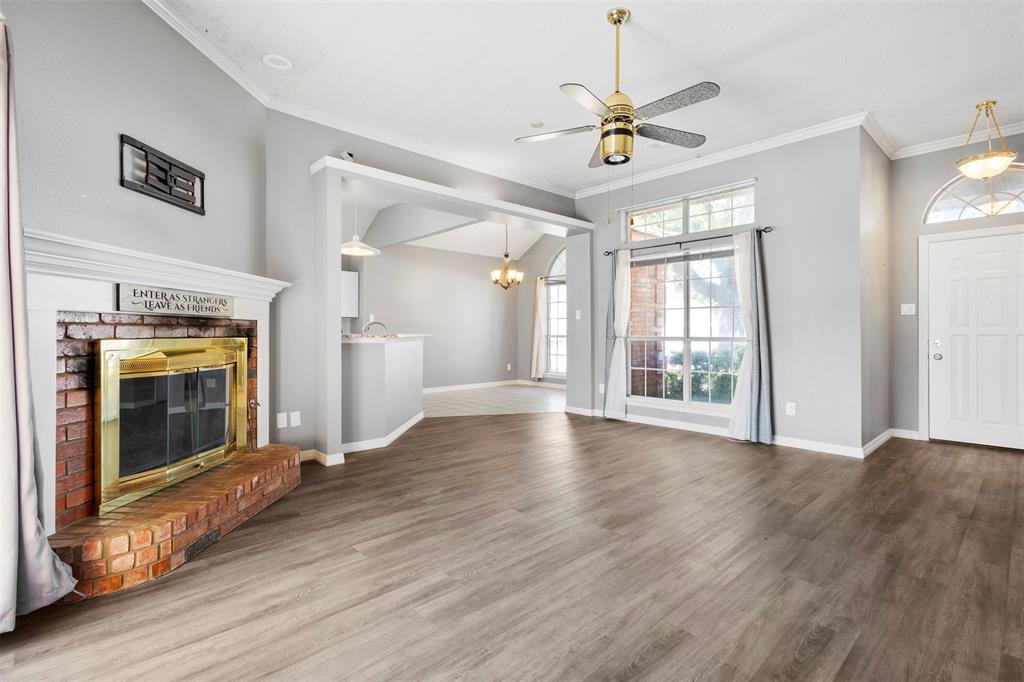 201 Brian Way Red Oak, TX 75154 - Photo 7 of 33 Looking toward dining room and kitchen