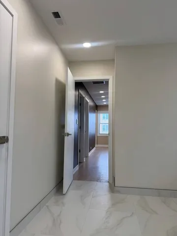 wooden floor in a gallery