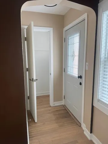 wooden floor in a gallery
