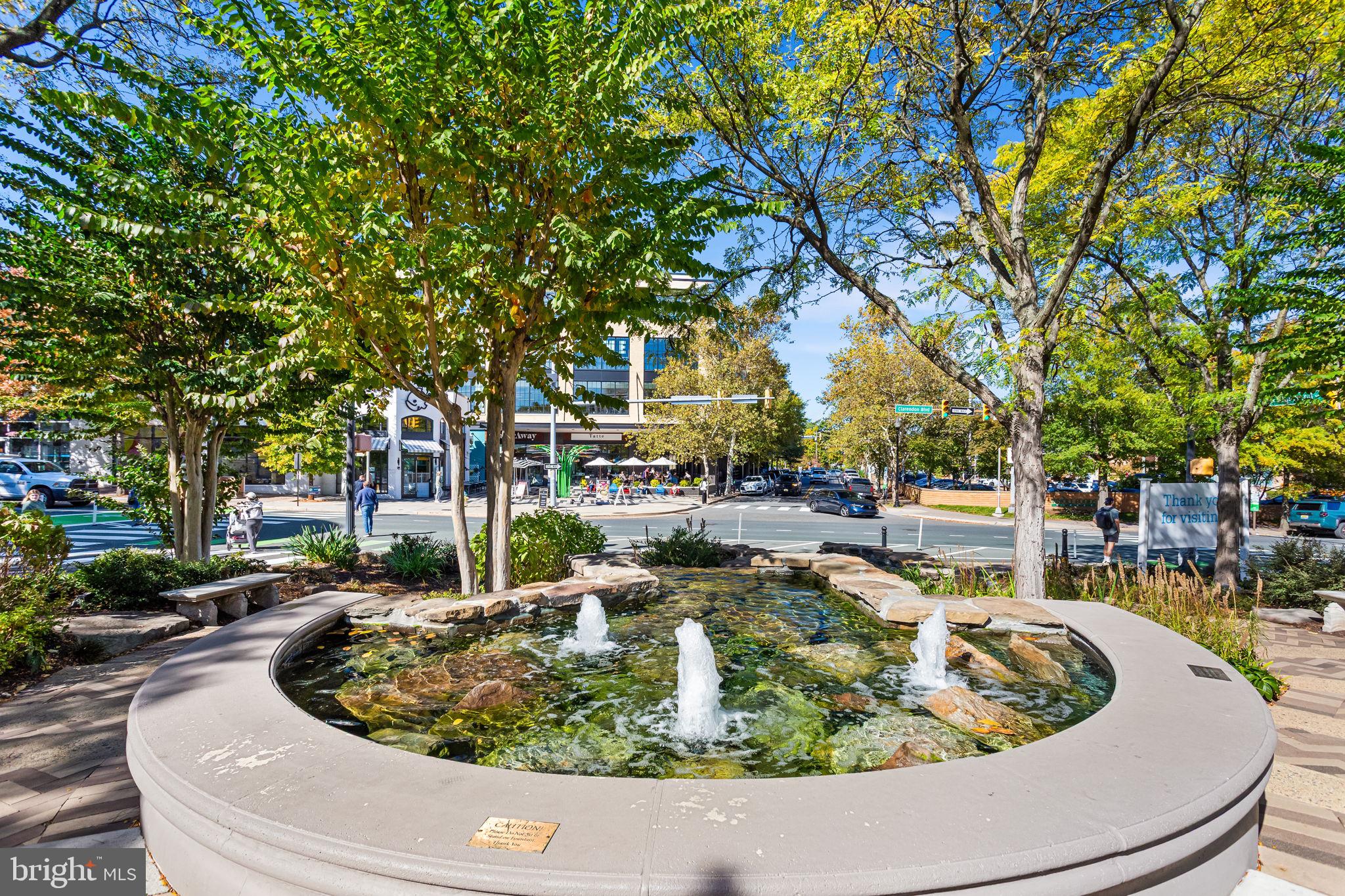 1020 North Highland Street, Unit 621 Arlington, VA 22201 - Photo 39 of 50 a view of a swimming pool with outdoor seating