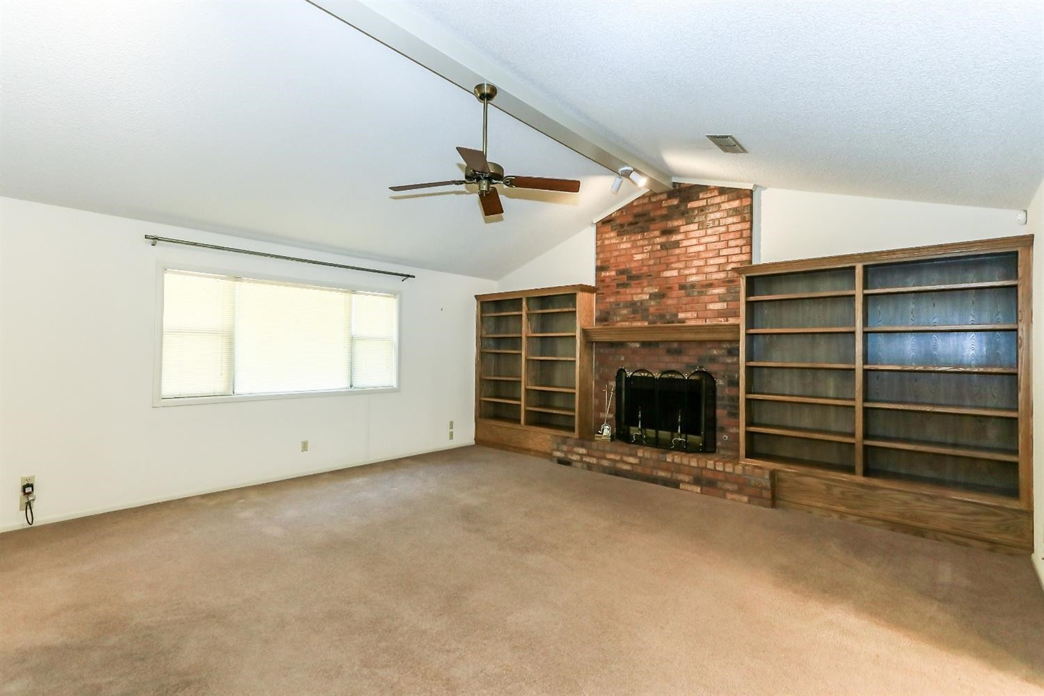 Fireplace with Built-Ins