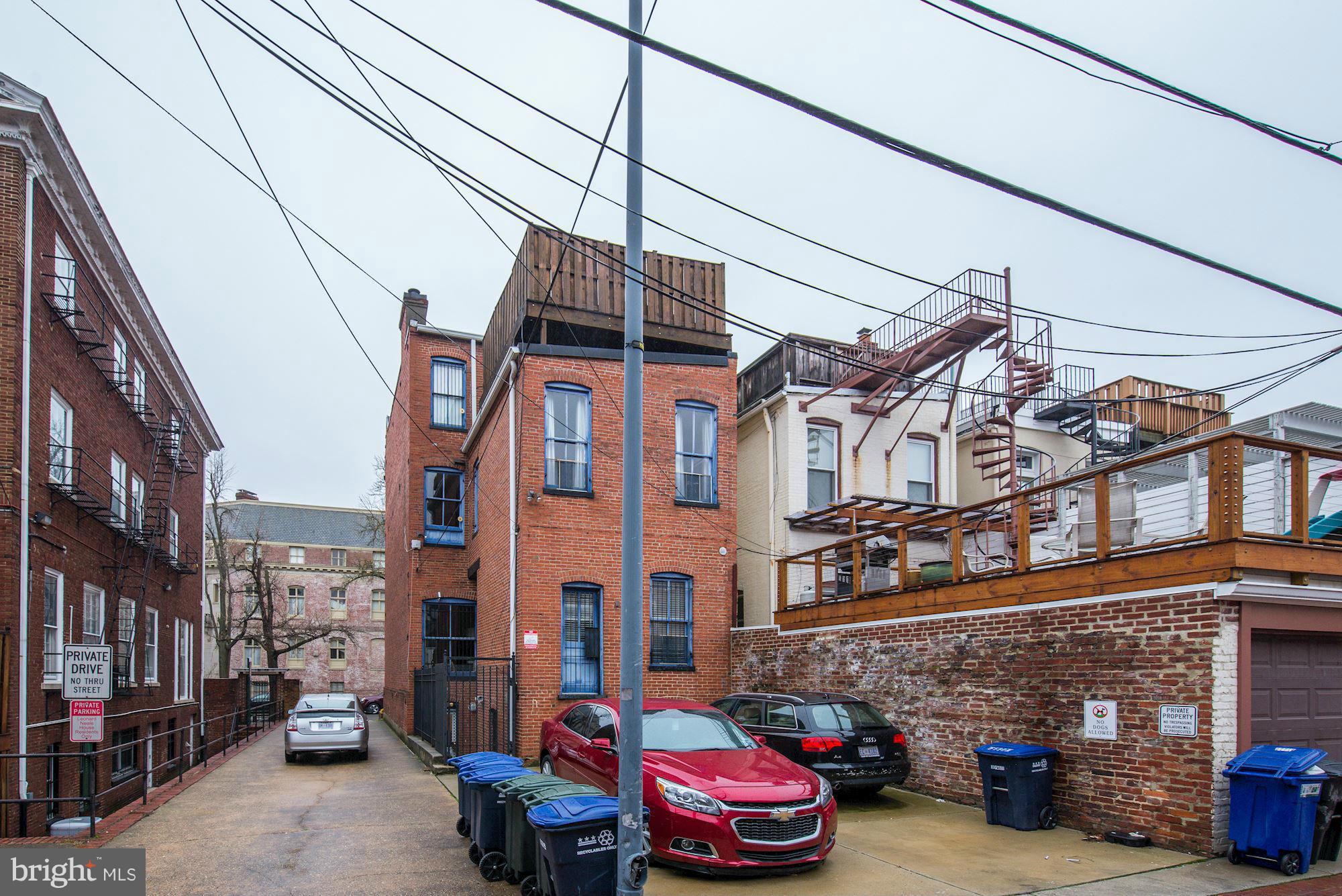 1711 Riggs Place Northwest Washington, DC 20009 - Photo 24 of 24 Exterior (Rear)