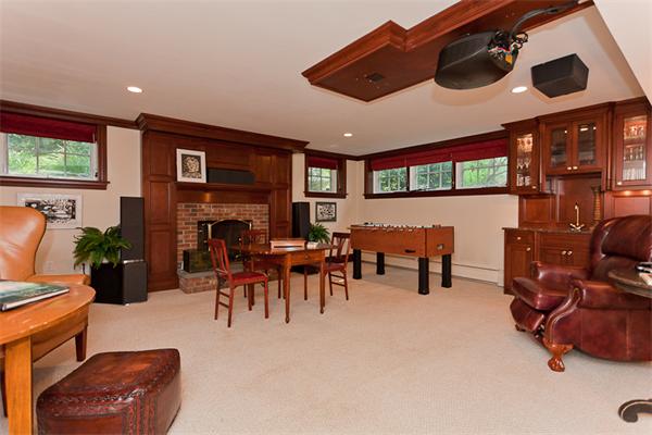 23 Slocum Road Lexington, MA 02421 - Photo 27 of 30 a living room with furniture and a flat screen tv