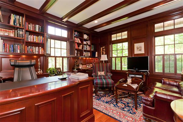 23 Slocum Road Lexington, MA 02421 - Photo 6 of 30 a room with furniture or window and a book shelf