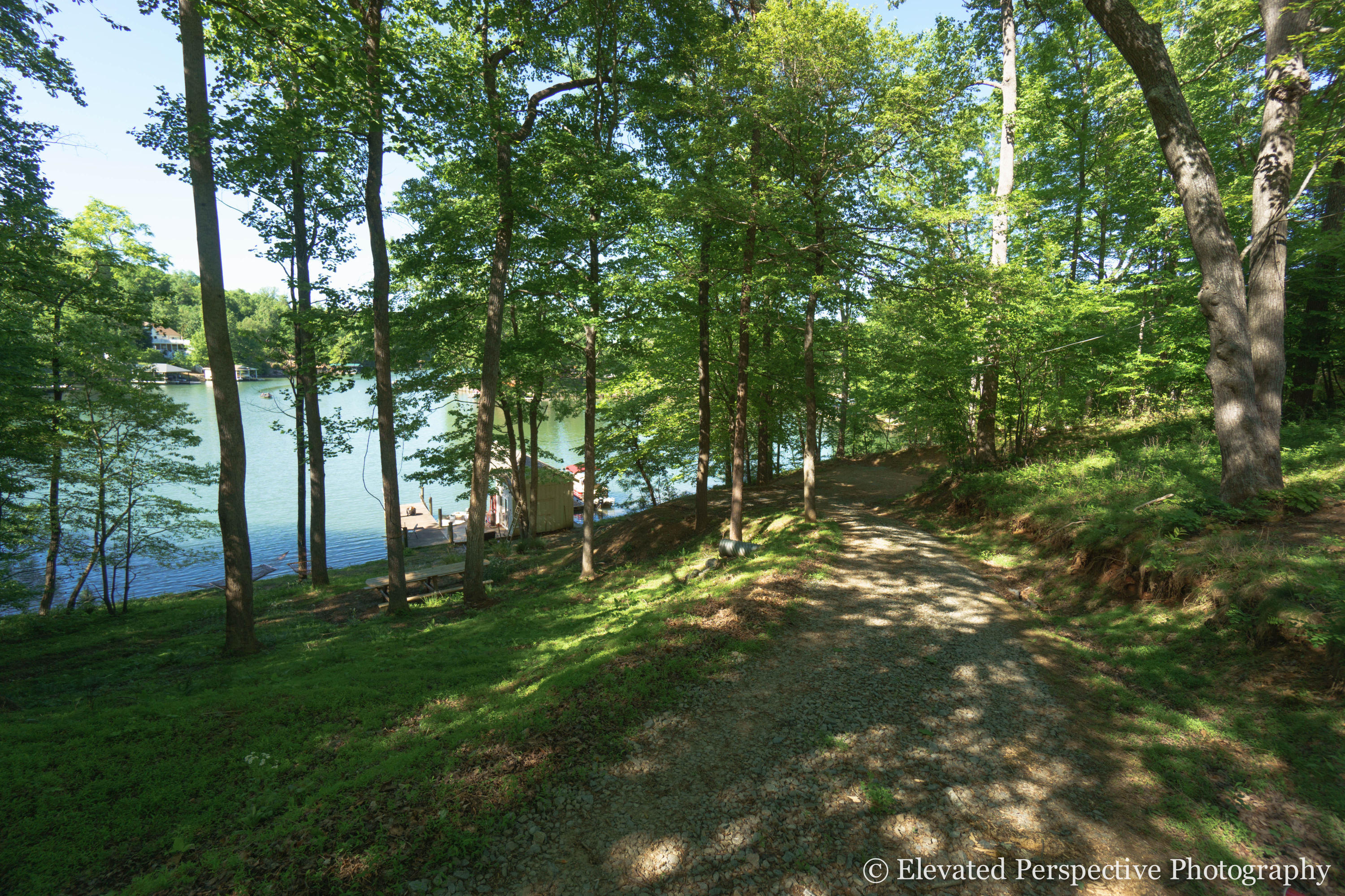 1431 Dillards Hill Road Union Hall, VA 24176 - Photo 4 of 27 Gravel Road Access to Lake