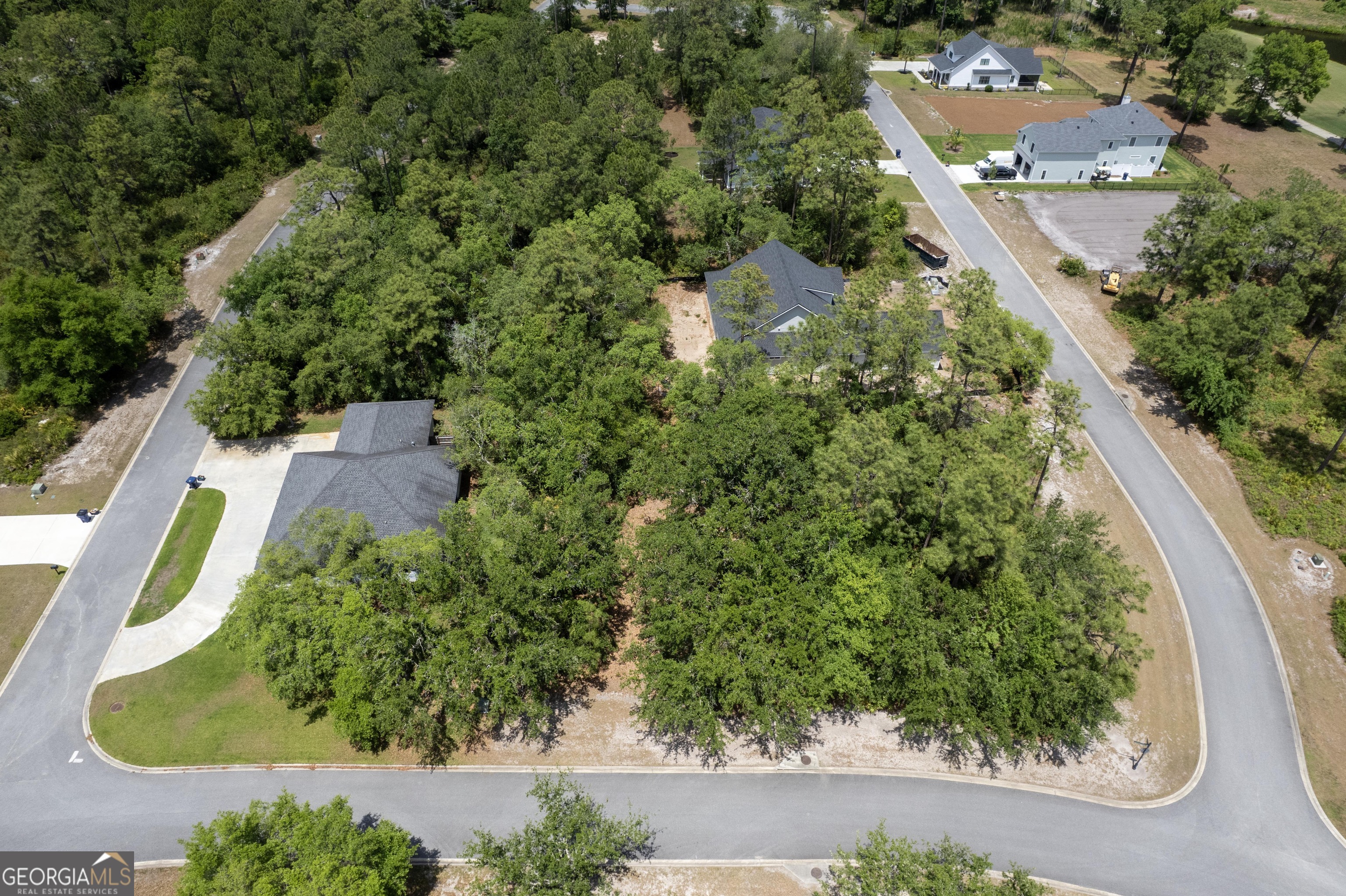 0 Rookery Wynd Waverly, GA 31565 - Photo 8 of 9 an aerial view of residential house with outdoor space and trees all around