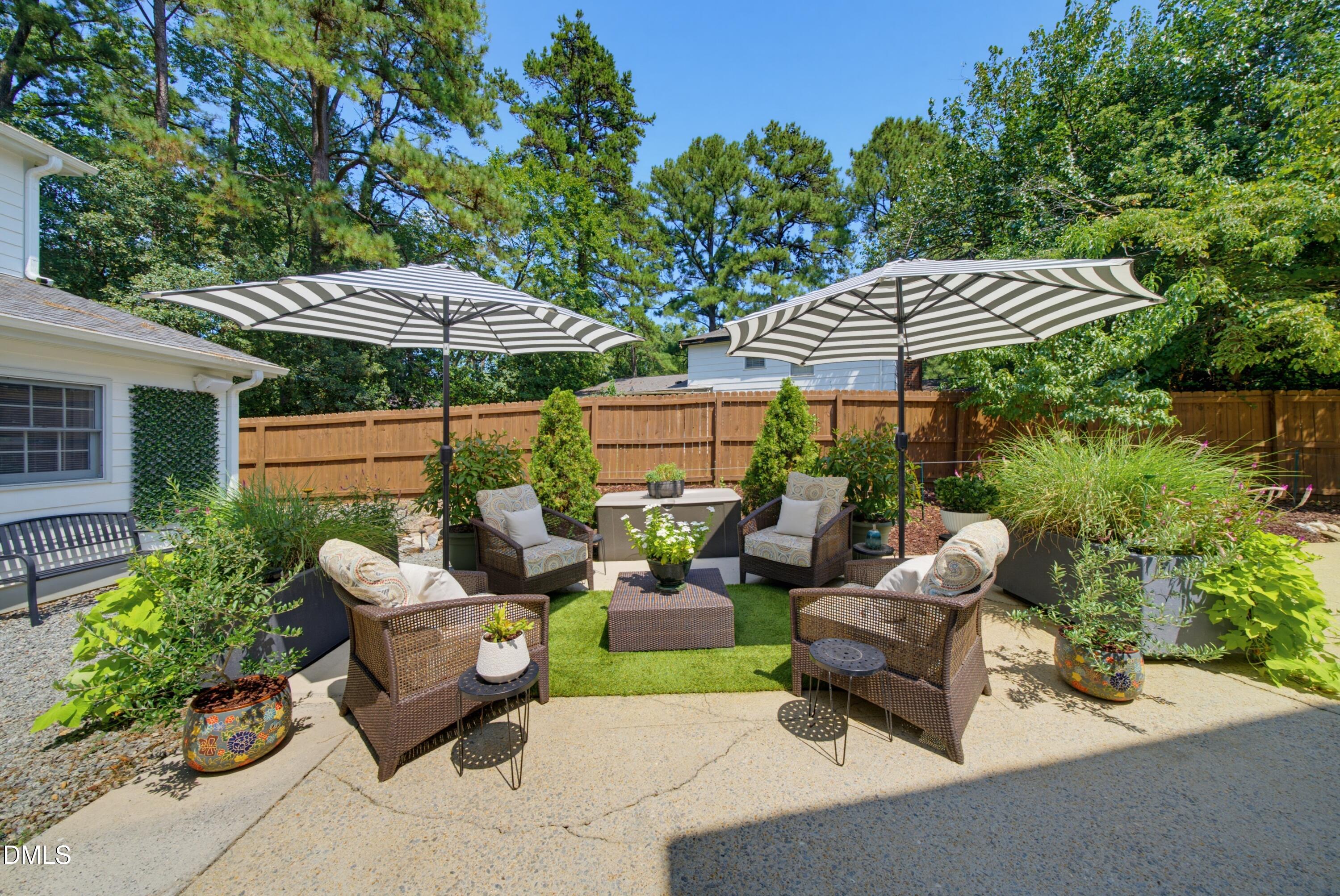 305 Windel Drive Raleigh, NC 27609 - Photo 3 of 82 Bistro Style Courtyard
