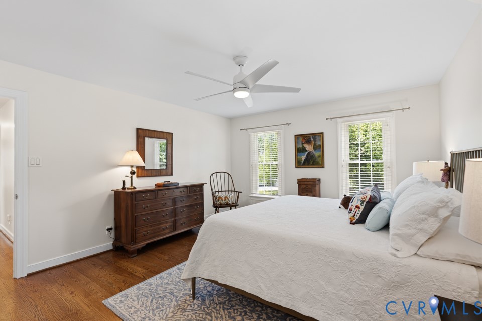 3009 Sable Road Henrico, VA 23233 - Photo 29 of 51 a bedroom with a bed and wooden floor