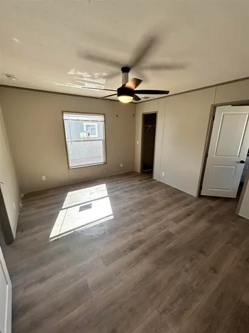 a view of a walk in closet