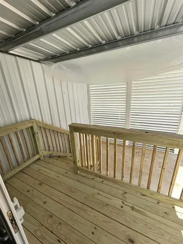 a view of wooden floor