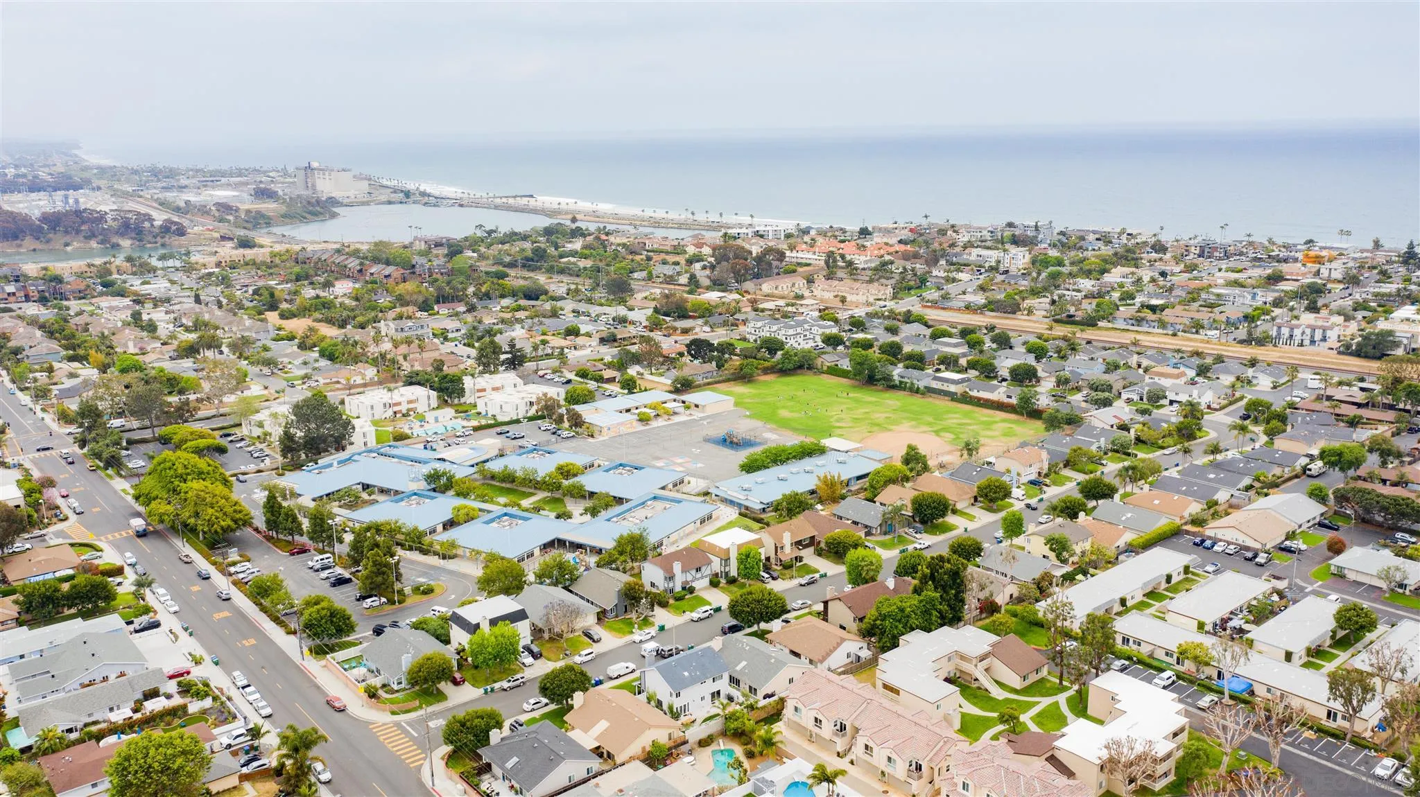 710 Anchor Way Carlsbad, CA 92008 - Photo 31 of 33 an aerial view of residential house with outdoor space