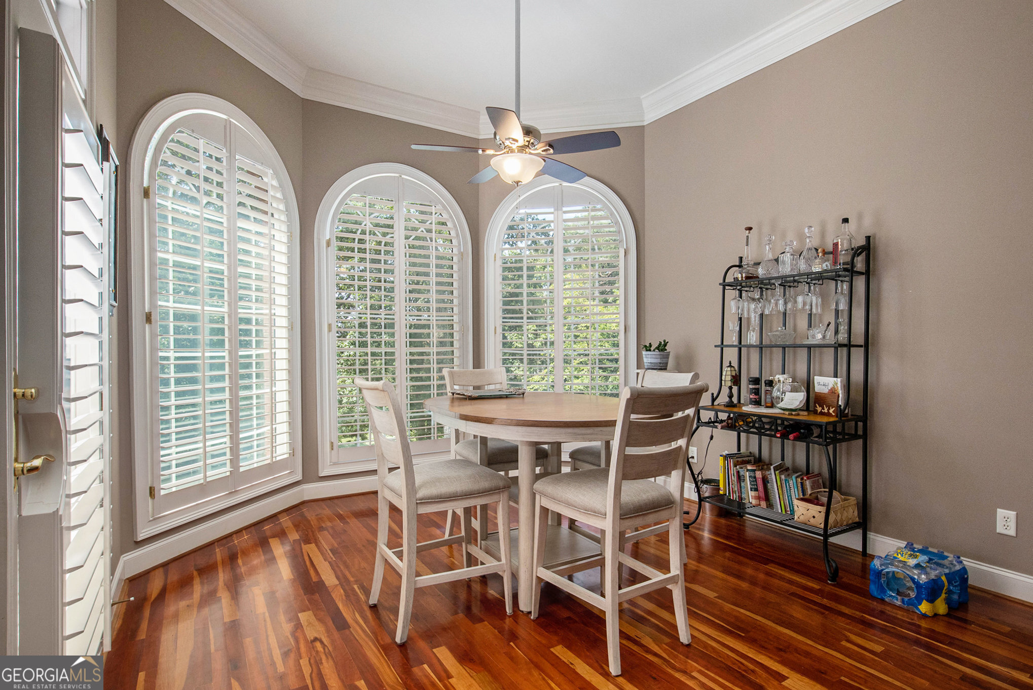 131 Winesap Way Clarkesville, GA 30523 - Photo 14 of 65 a view of a dining room with furniture window and wooden floor