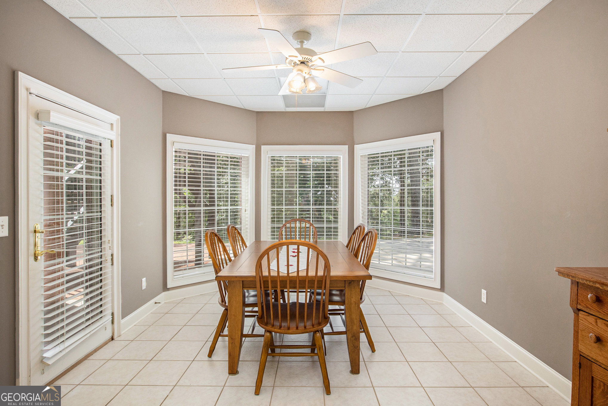 131 Winesap Way Clarkesville, GA 30523 - Photo 38 of 65 a view of a dining room with furniture window and outside view