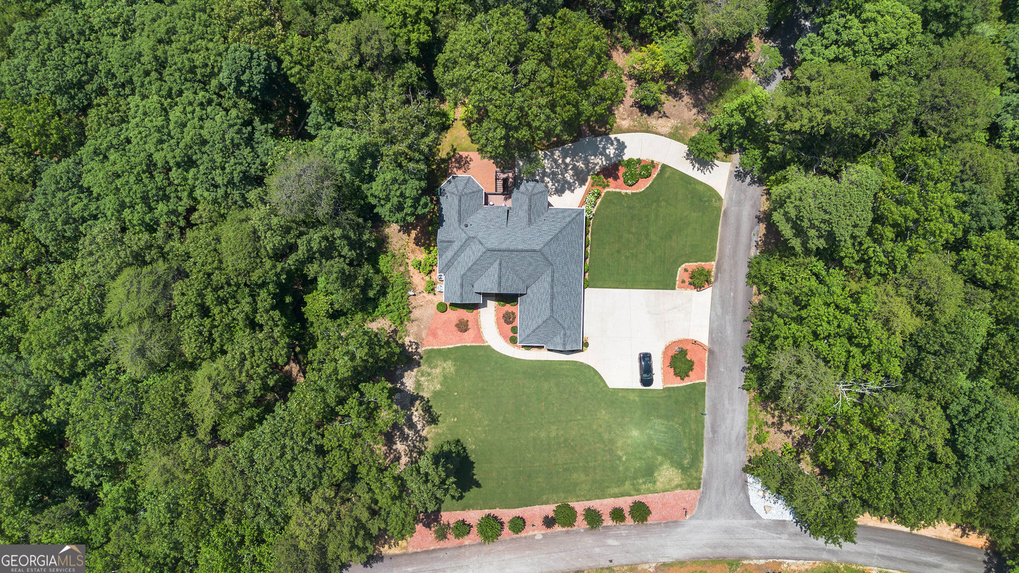 131 Winesap Way Clarkesville, GA 30523 - Photo 55 of 65 an aerial view of a house