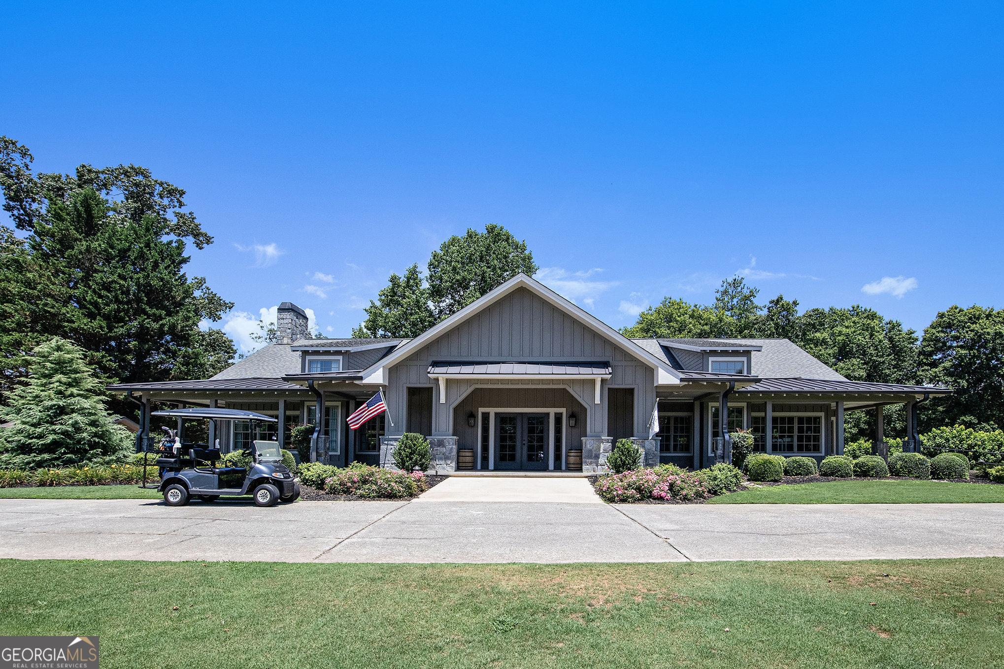 131 Winesap Way Clarkesville, GA 30523 - Photo 58 of 65 a front view of a house with a yard