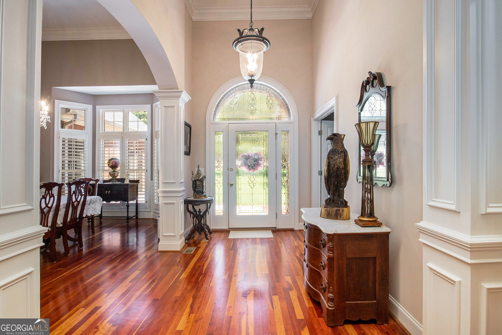 131 Winesap Way Clarkesville, GA 30523 - Photo 8 of 65 a view of hall way with furniture and wooden floor