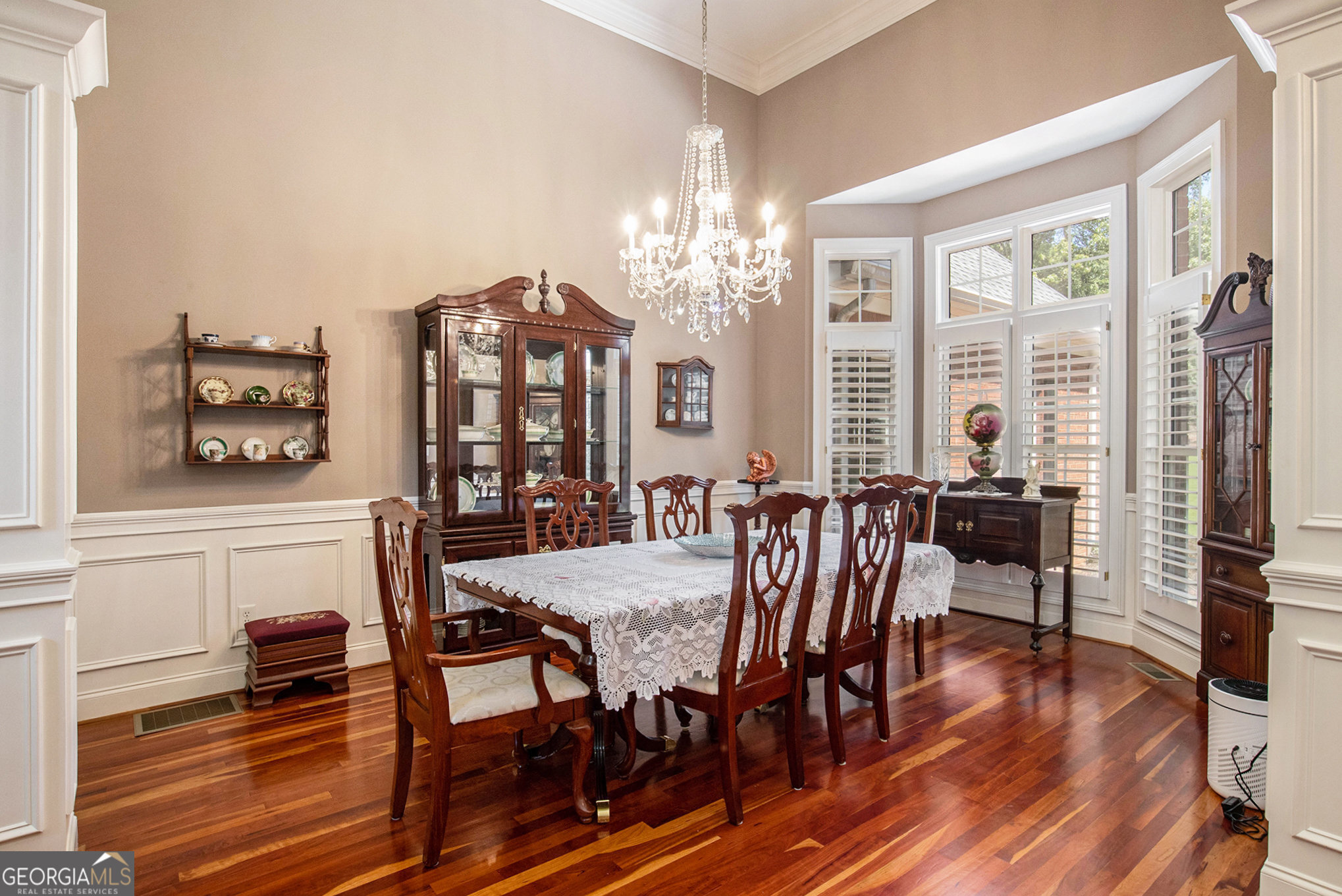 131 Winesap Way Clarkesville, GA 30523 - Photo 9 of 65 a view of a dining room with furniture window and wooden floor