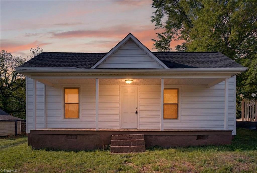 Twilight Front of house