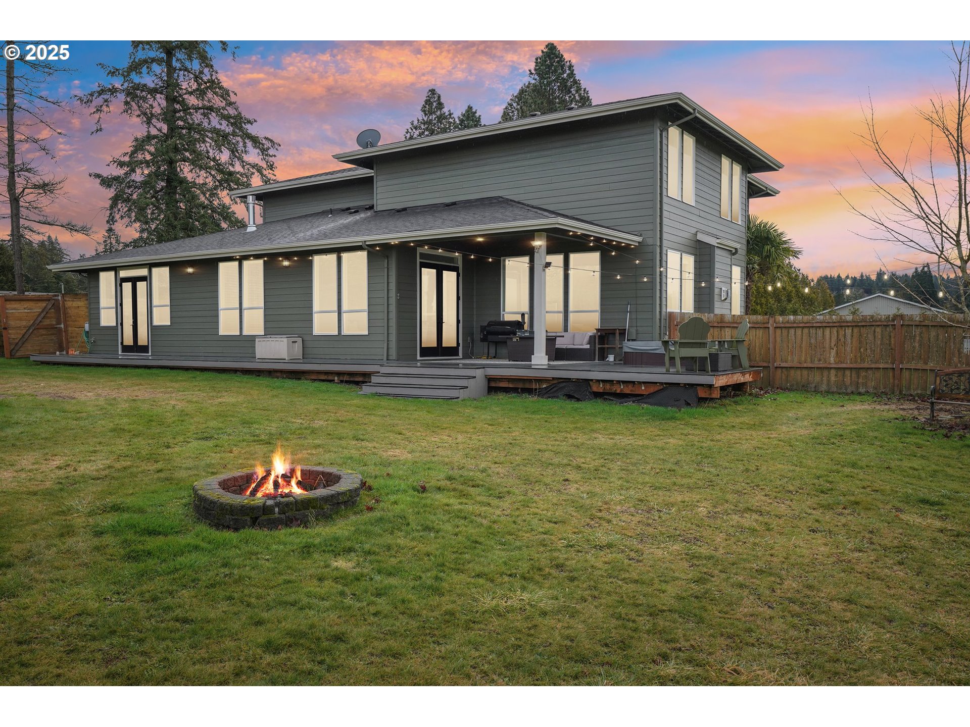 18147 Southeast Troge Road Damascus, OR 97089 - Photo 38 of 45 a view of a house with a yard