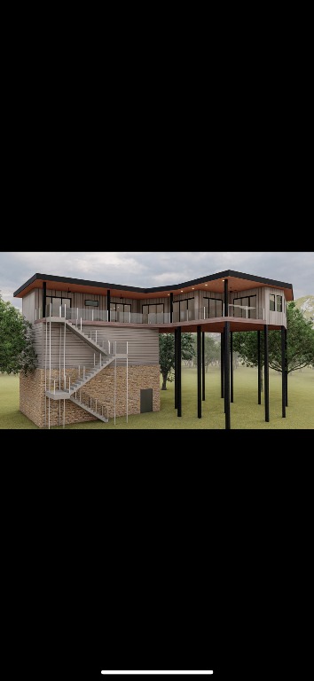 1304 Gold Lane Leander, TX 78645 - Photo 10 of 13 a view balcony with wooden floor