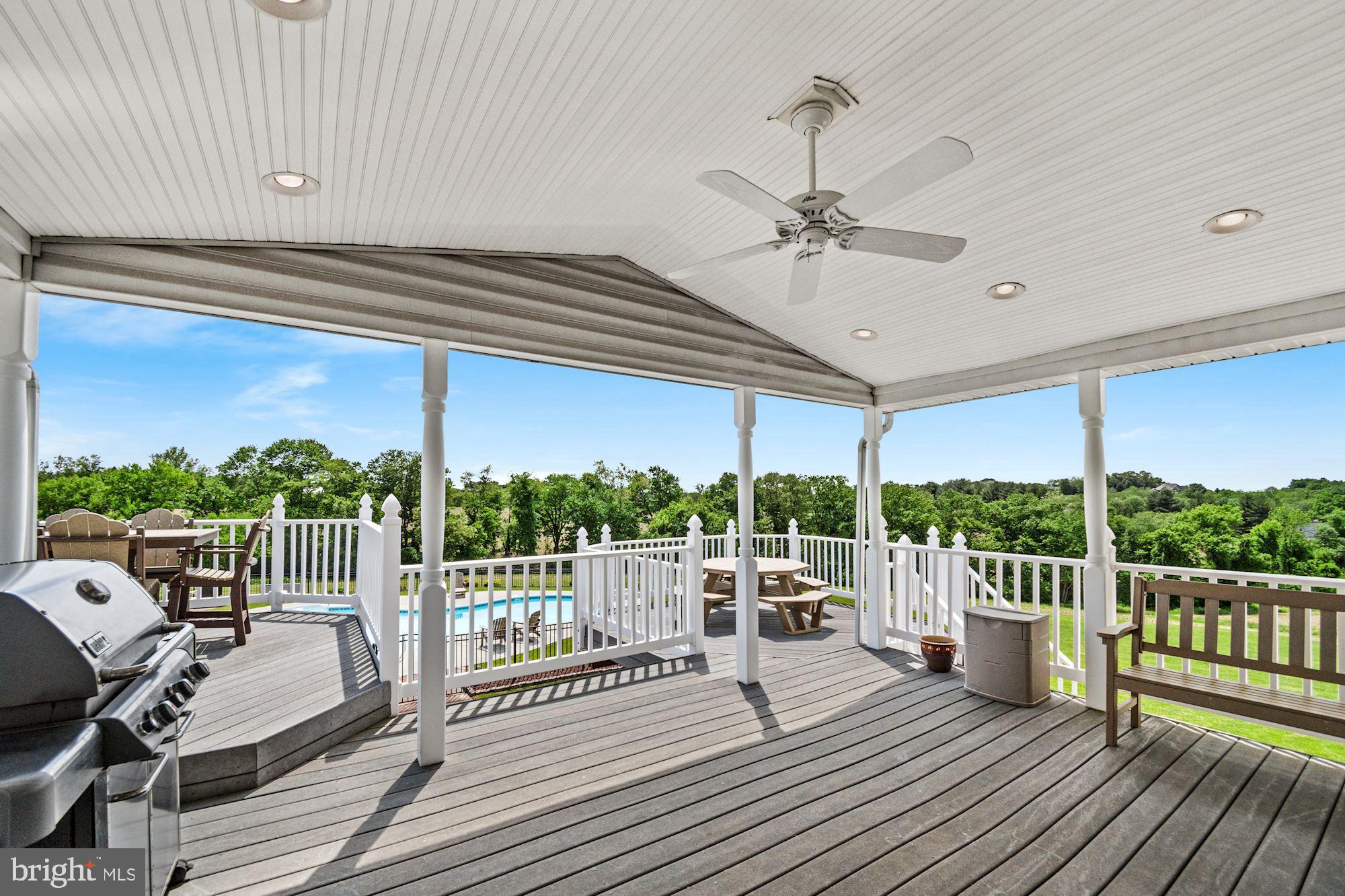 3221 Coon Club Road Hampstead, MD 21074 - Photo 51 of 58 Covered Deck off Breakfast Rm