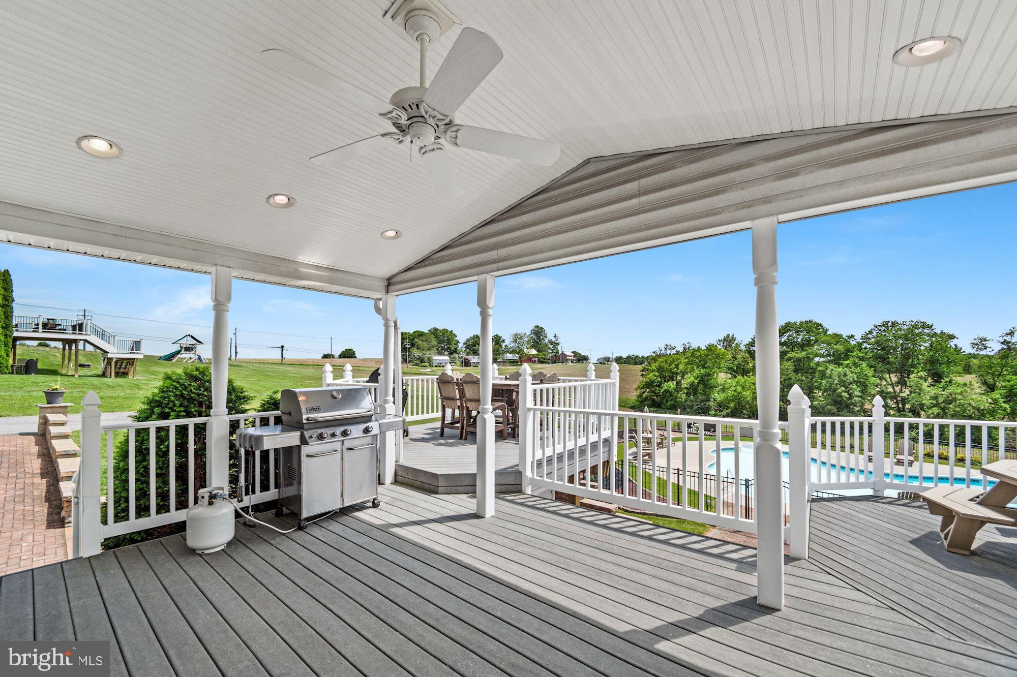 3221 Coon Club Road Hampstead, MD 21074 - Photo 52 of 58 Covered, Multi-Level Deck +