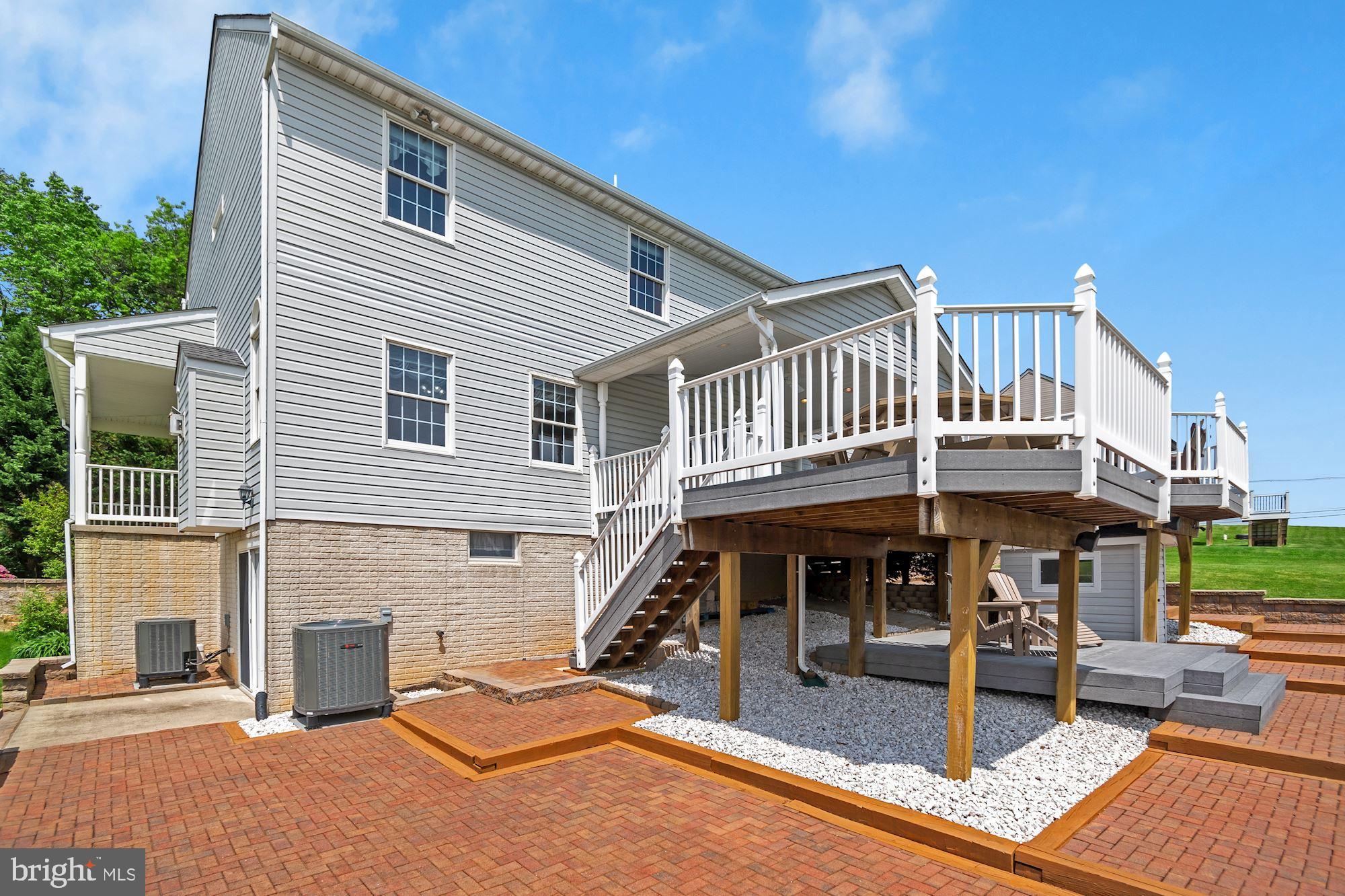 3221 Coon Club Road Hampstead, MD 21074 - Photo 54 of 58 Brick Patio & Deck
