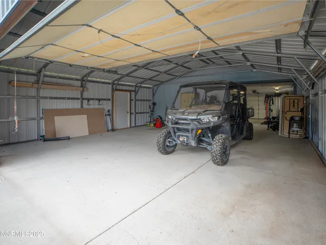 a view of garage