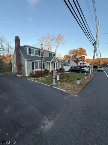 a view of a lake with houses