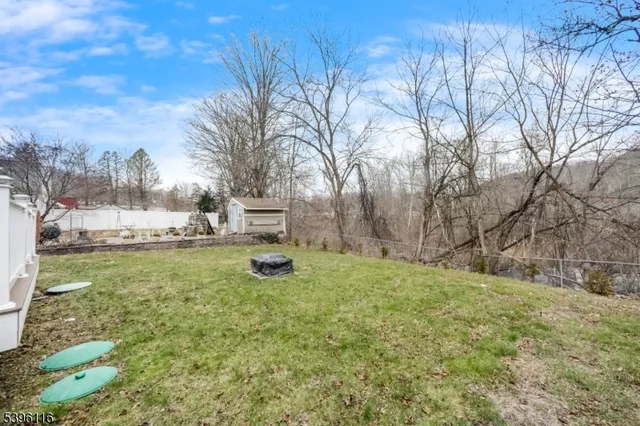 a view of a wooden roof deck