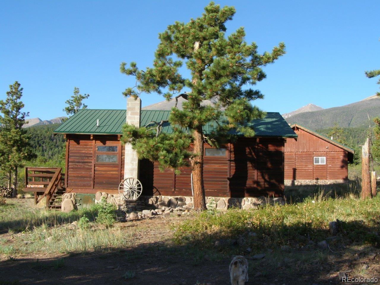 481 San Miguel Road Westcliffe, CO 81252 - Photo 16 of 26 front view of a house with a tree