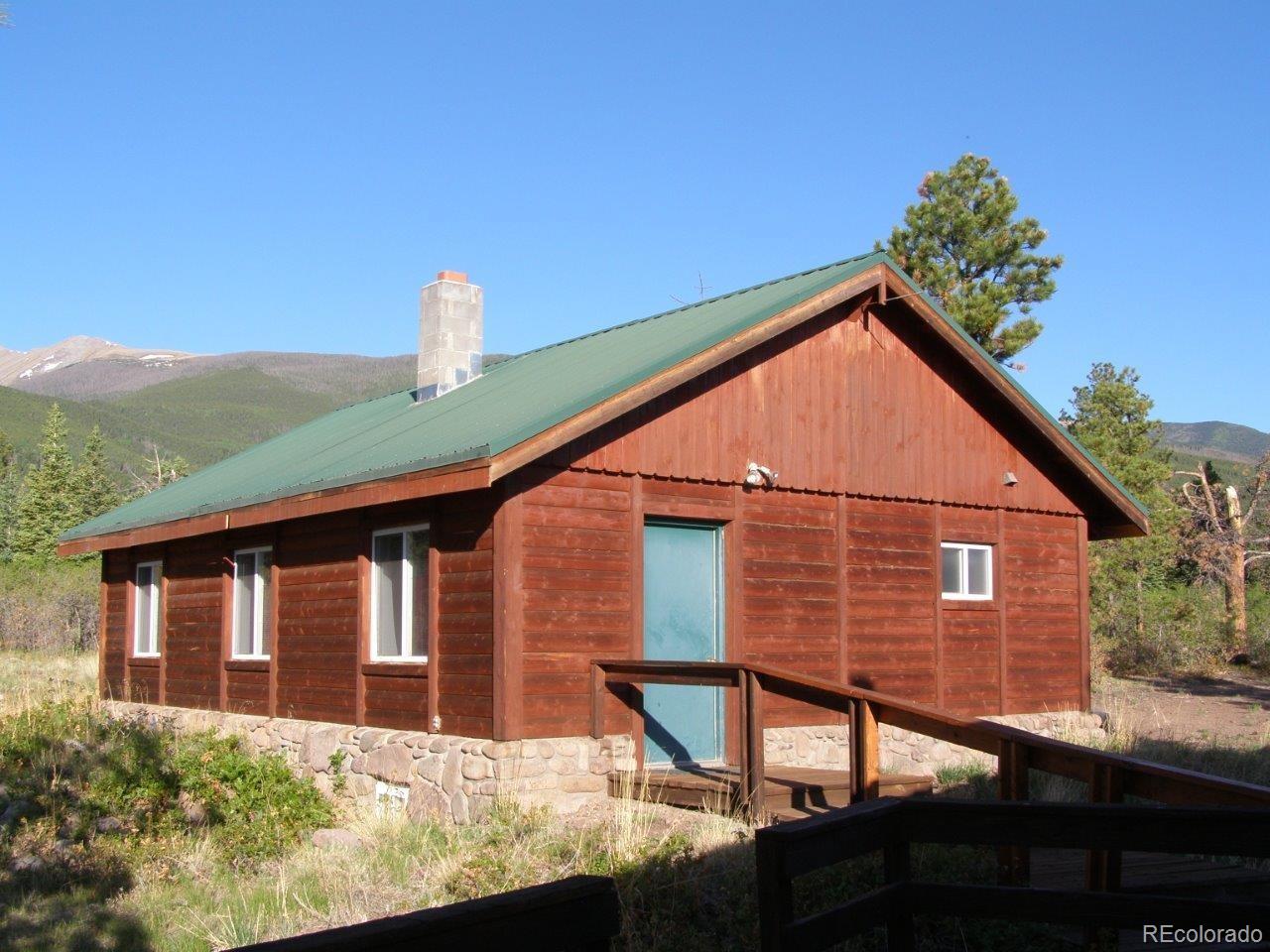 481 San Miguel Road Westcliffe, CO 81252 - Photo 4 of 26 a backyard of a house with a table and chairs
