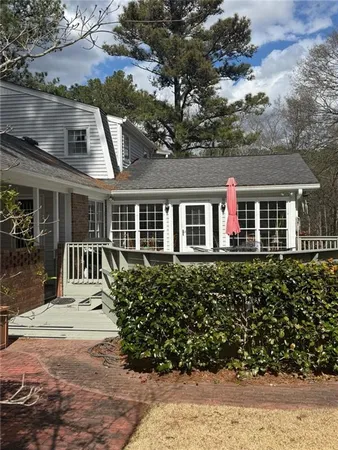 front view of house with a yard