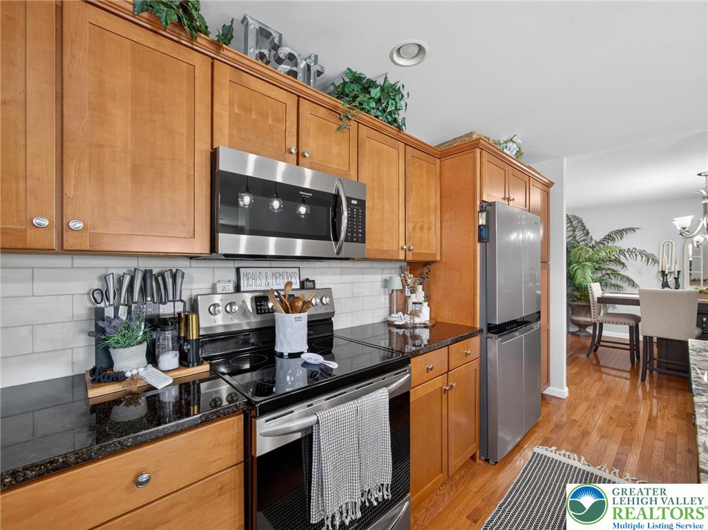 4148 Ross Road Bethlehem, PA 18020 - Photo 38 of 67 A well-equipped culinary space boasts ample cabinetry and modern stainless steel appliances.