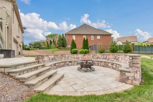 front view of a house with a small yard